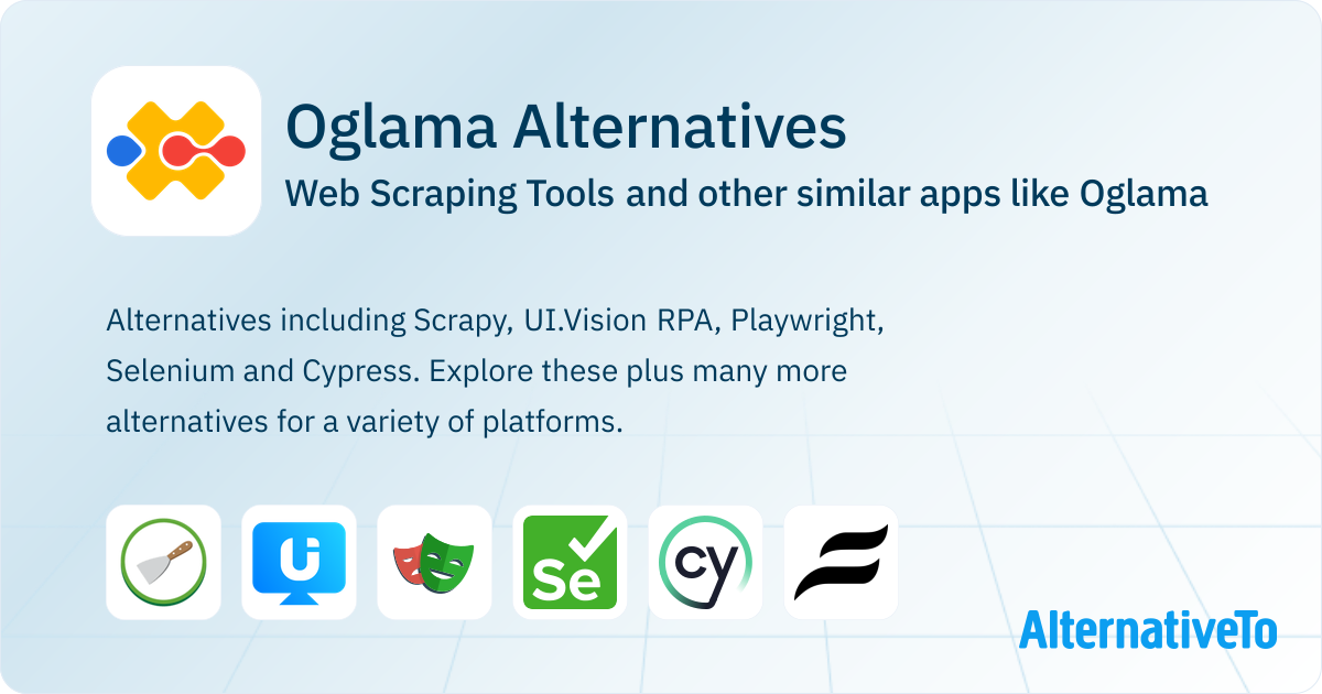 Oglama Alternatives: Top 14 Web Scraping Tools & Similar Apps ...