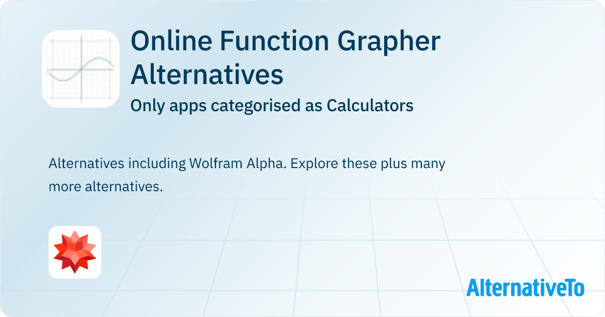 Online Function Grapher Alternatives: Top 1 Calculators | AlternativeTo
