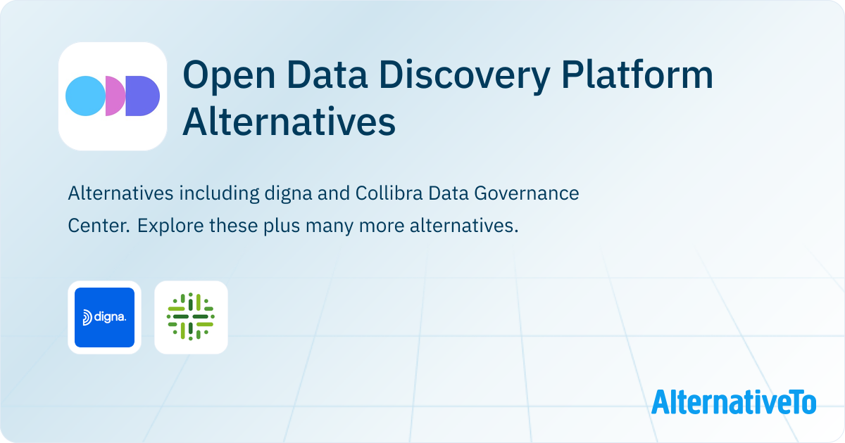 Open Data Discovery Platform Alternatives - Explore Similar Apps ...