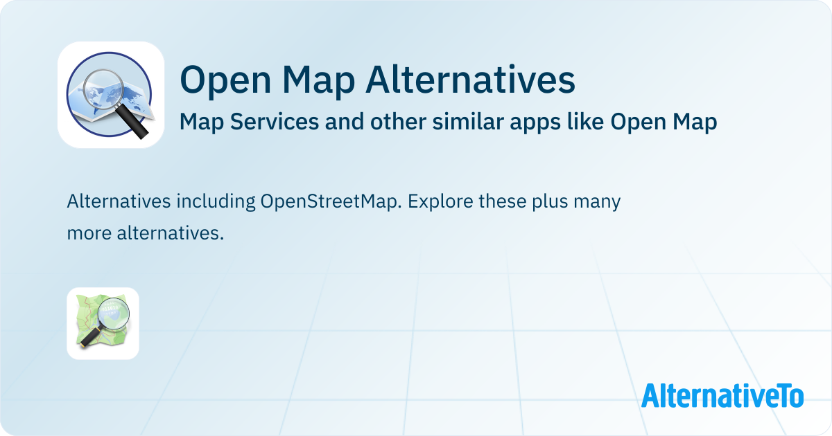 Open Map Alternatives: Top 1 Map Services | AlternativeTo