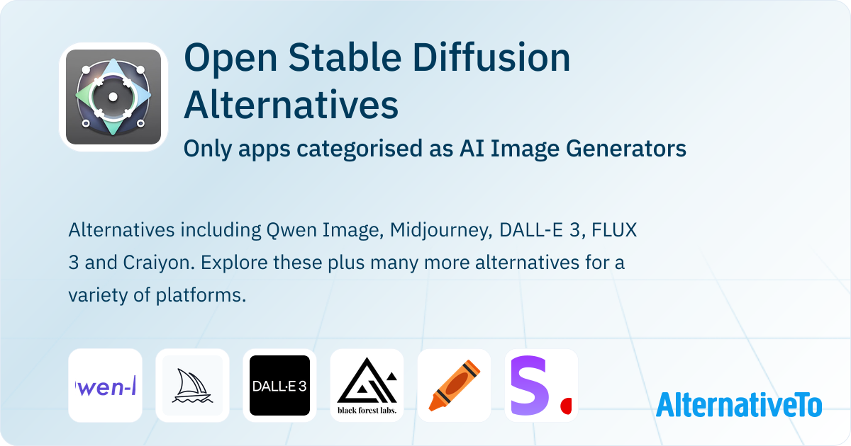 Open Stable Diffusion Alternatives: Top 12 AI Image Generators ...
