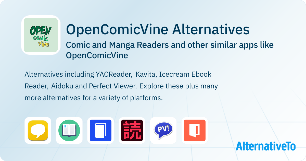 OpenComicVine Alternatives: Top 12 Comic and Manga Readers & Similar ...