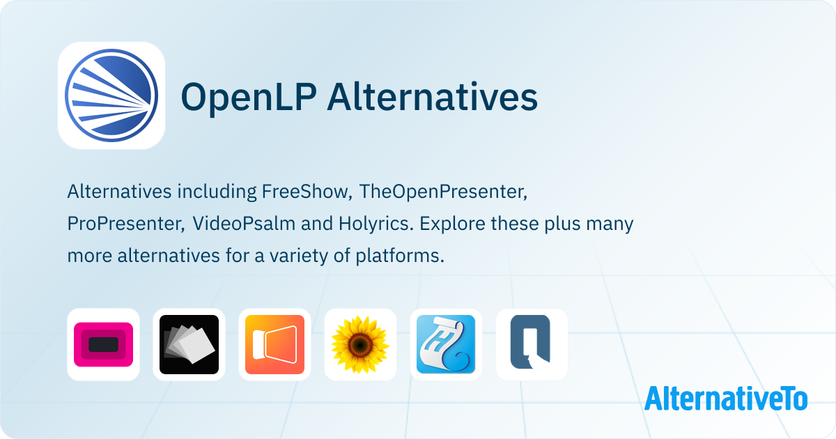 Openlp Red Background OpenLP Alternatives - Explore Similar Software | AlternativeTo