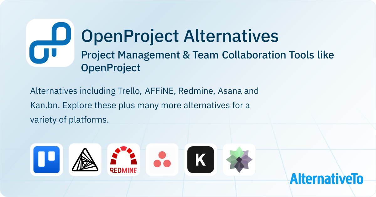 OpenProject Alternatives: Top 12 Project Management Tools | AlternativeTo