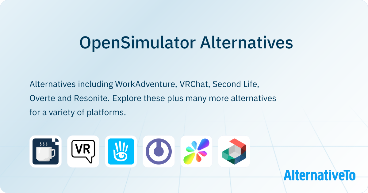 OpenSimulator Alternatives - Explore Similar Software | AlternativeTo
