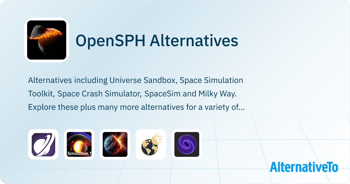 OpenSPH Alternatives - Explore Similar Software | AlternativeTo