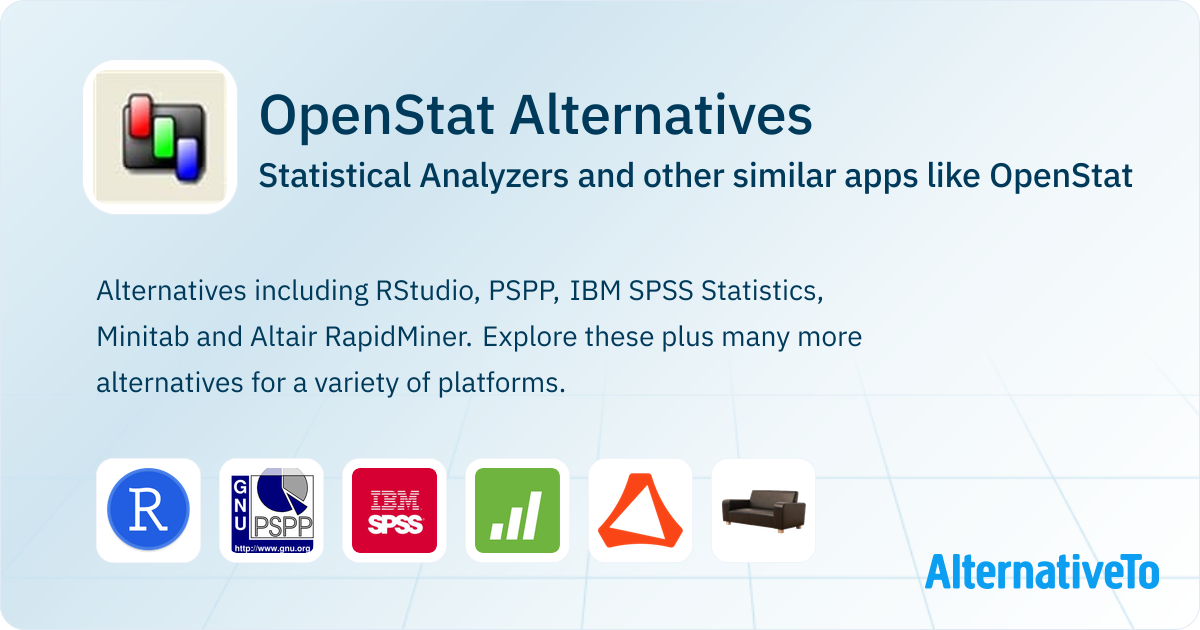 OpenStat Alternatives: Top 10 Statistical Analyzers & Similar Apps ...