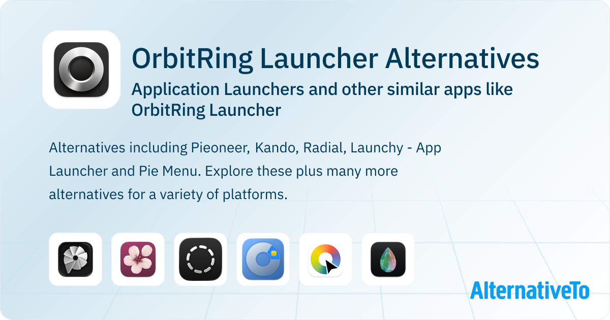 OrbitRing Launcher Alternatives: Top 12 Application Launchers & Similar ...