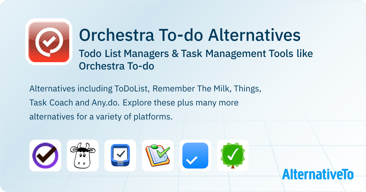 Orchestra To-do Alternatives: Top 12 Task Management Tools | AlternativeTo