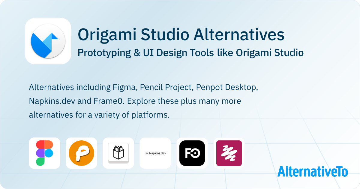 Origami Studio Alternatives: Top 12 Prototyping Tools | AlternativeTo