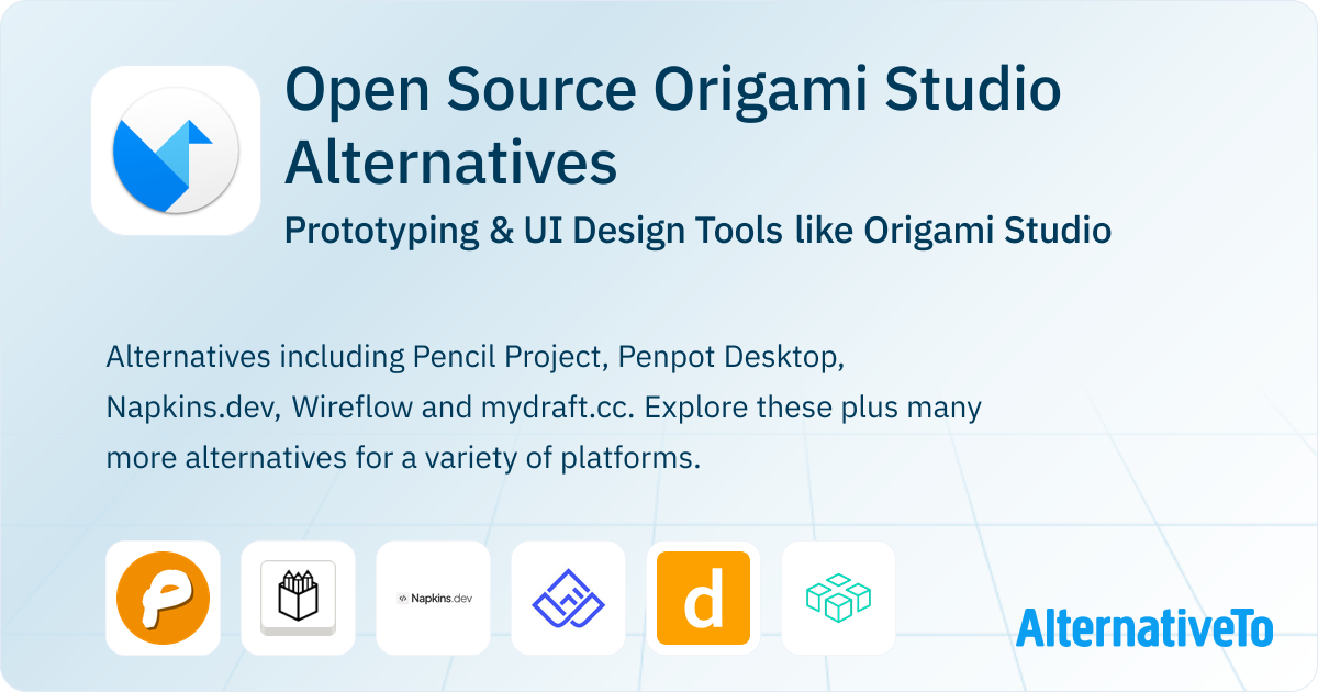 Open Source Origami Studio Alternatives: Top 8 Prototyping Tools ...