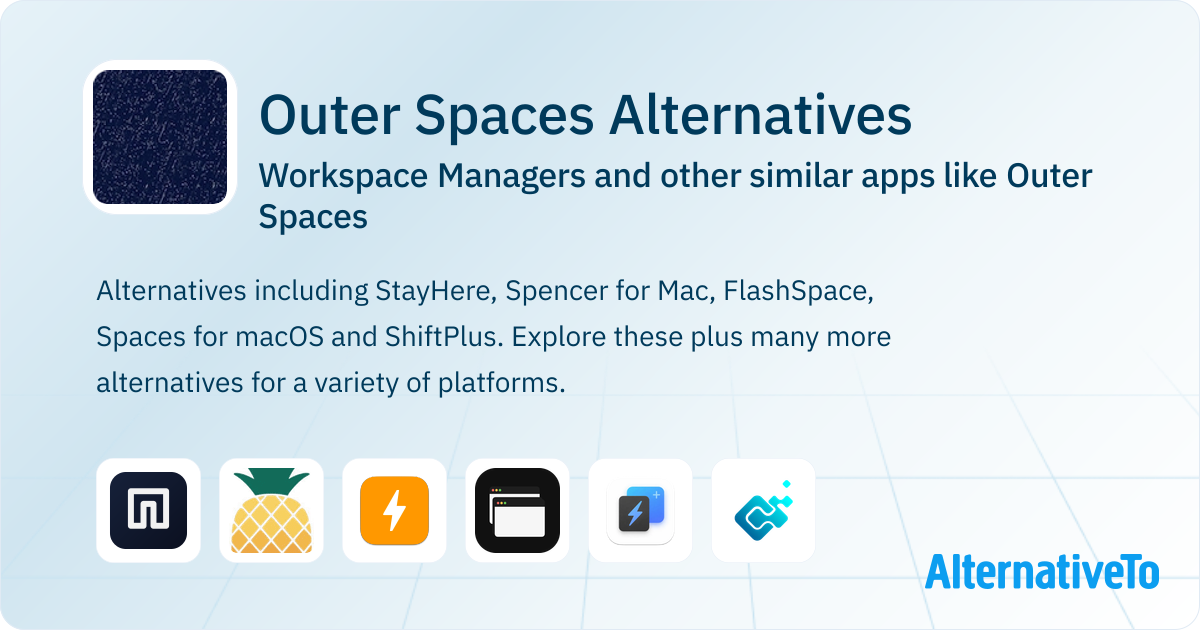 Alternative Workspace Outer Spaces Alternatives: Top 10 Workspace Managers & Similar Apps ...