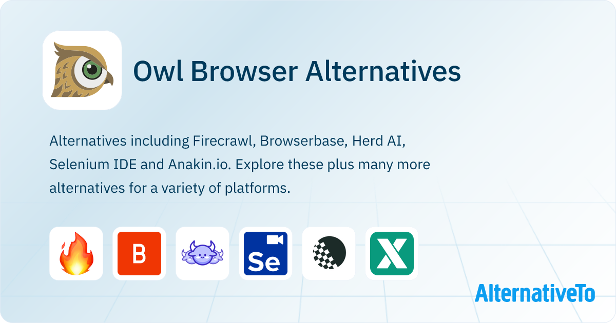 Owl Browser Alternatives - Explore Similar Sites & Apps | AlternativeTo