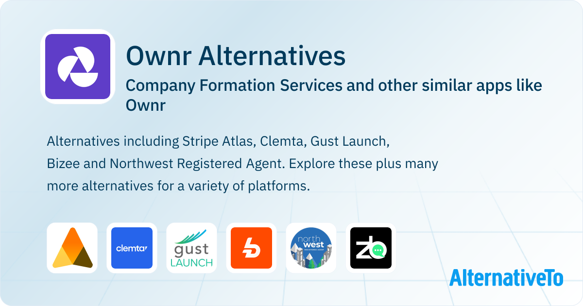 Ownr Alternatives: Top 16 Company Formation Services & Similar Apps ...
