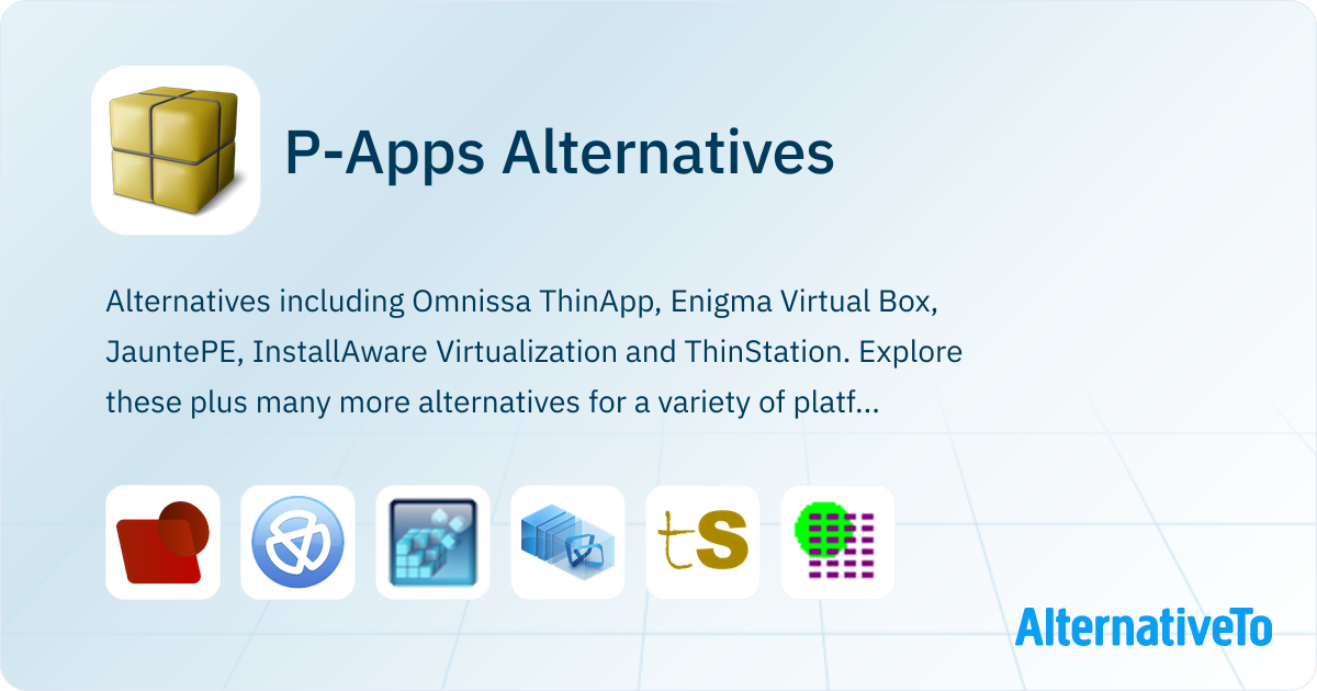 P-Apps Alternatives - Explore Similar Software | AlternativeTo