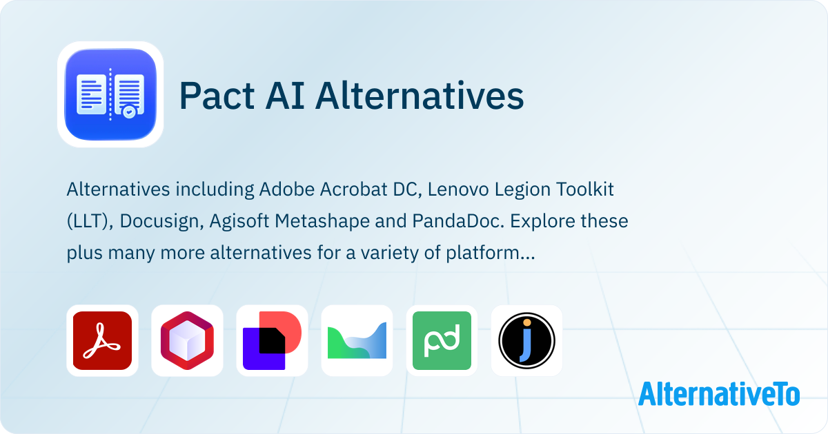 Pact AI Alternatives - Explore Similar Apps | AlternativeTo