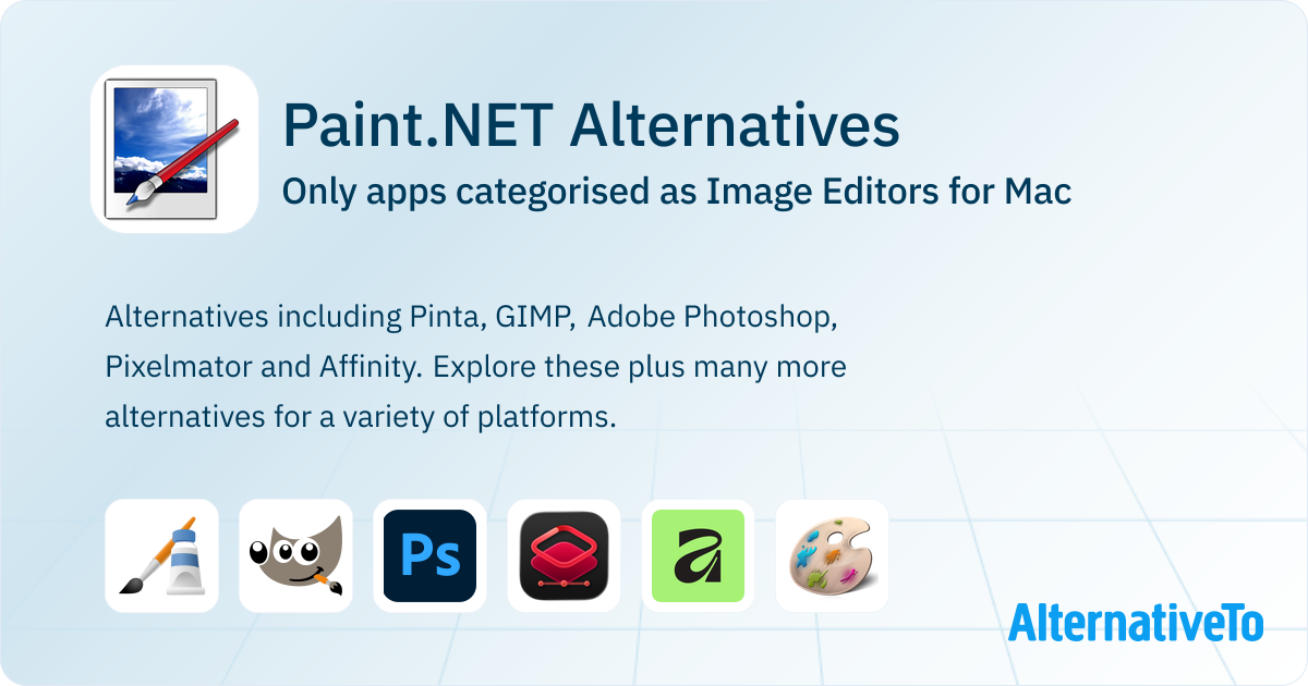 Paint.NET Alternatives for Mac: Top 12 Image Editors | AlternativeTo