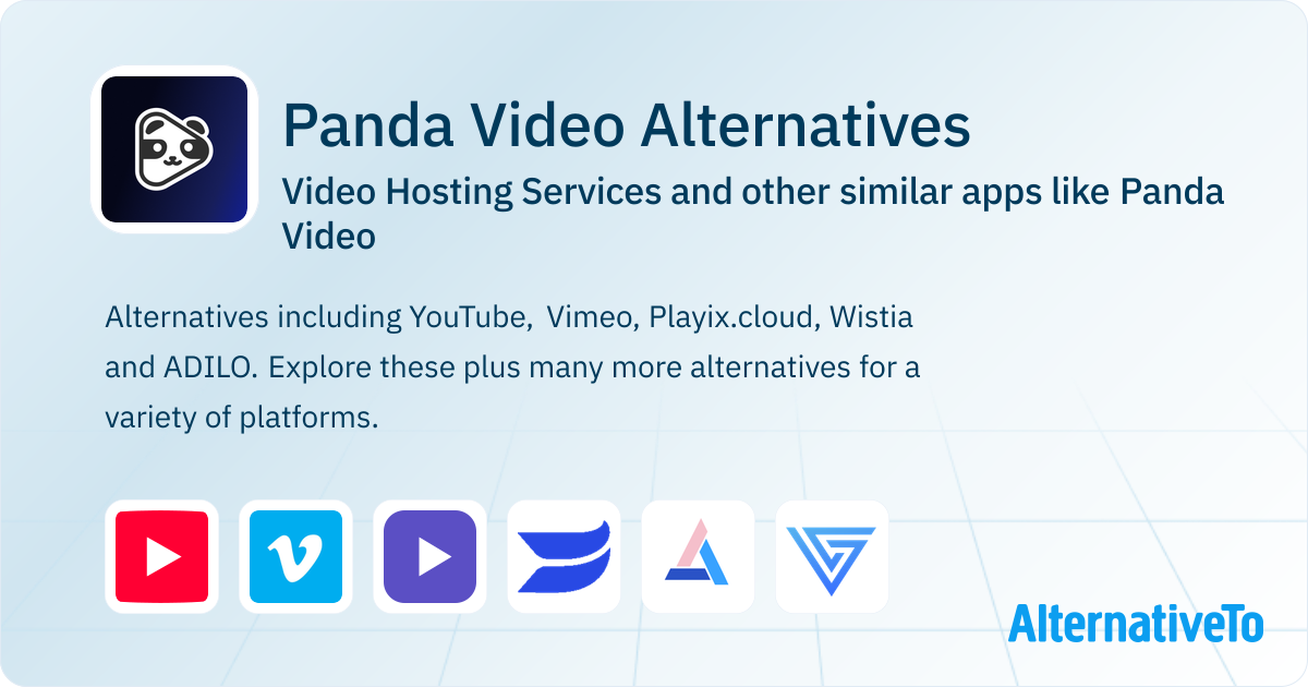 Panda Video Alternatives: Top 6 Video Hosting Services & Similar Apps ...