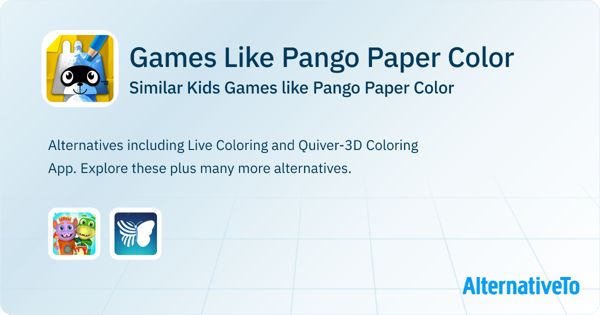 Games Like Pango Paper Color: Similar Kids Games | AlternativeTo