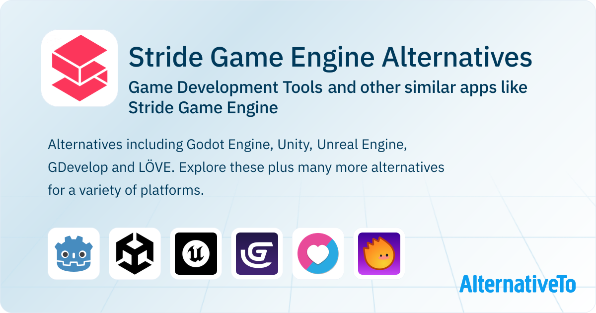 Stride Game Engine Alternatives: Top 12 Game Development Tools ...