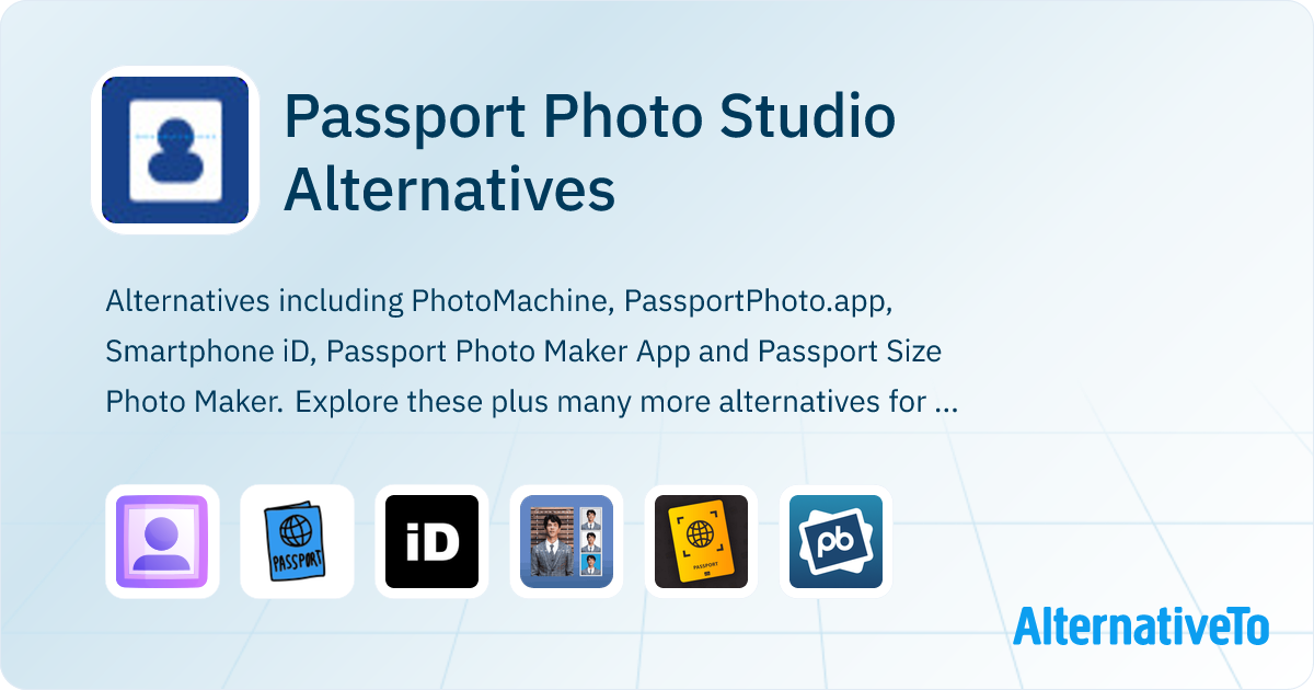 Passport Photo Studio Alternatives - Explore Similar Software ...