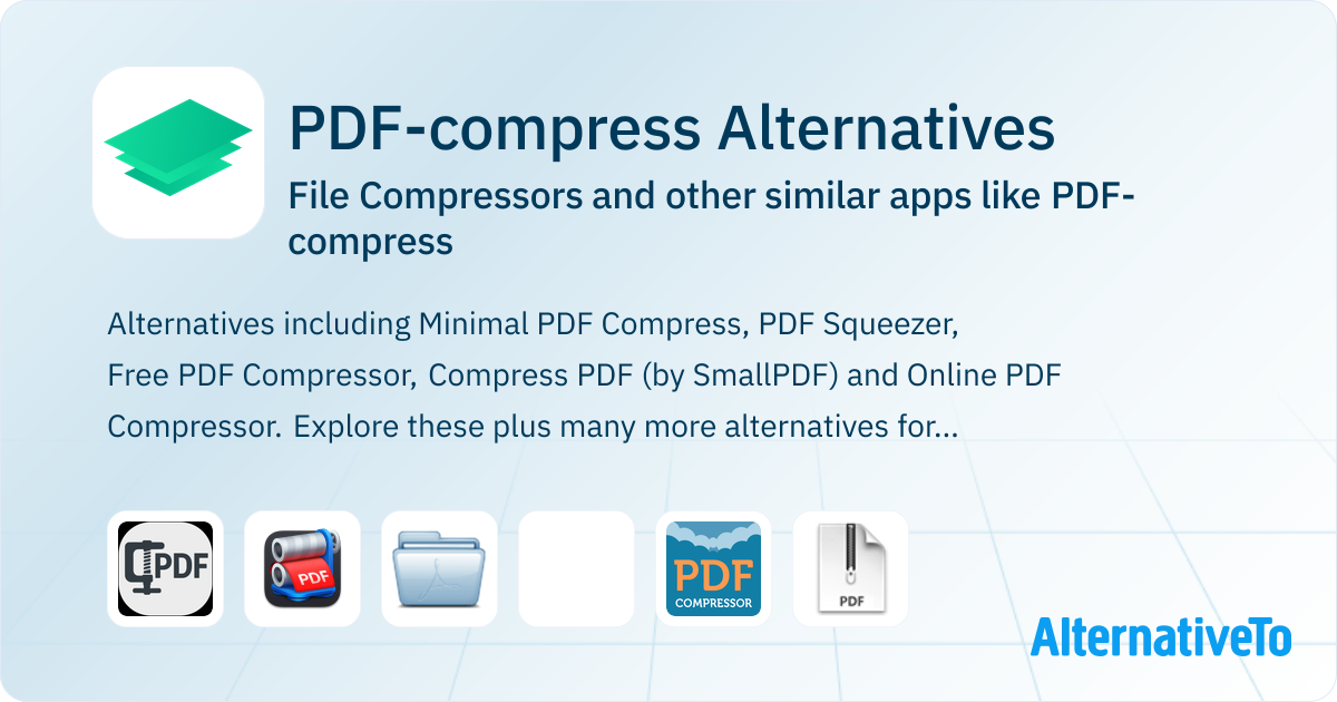 PDF-compress Alternatives: Top 14 File Compressors & Similar Apps ...