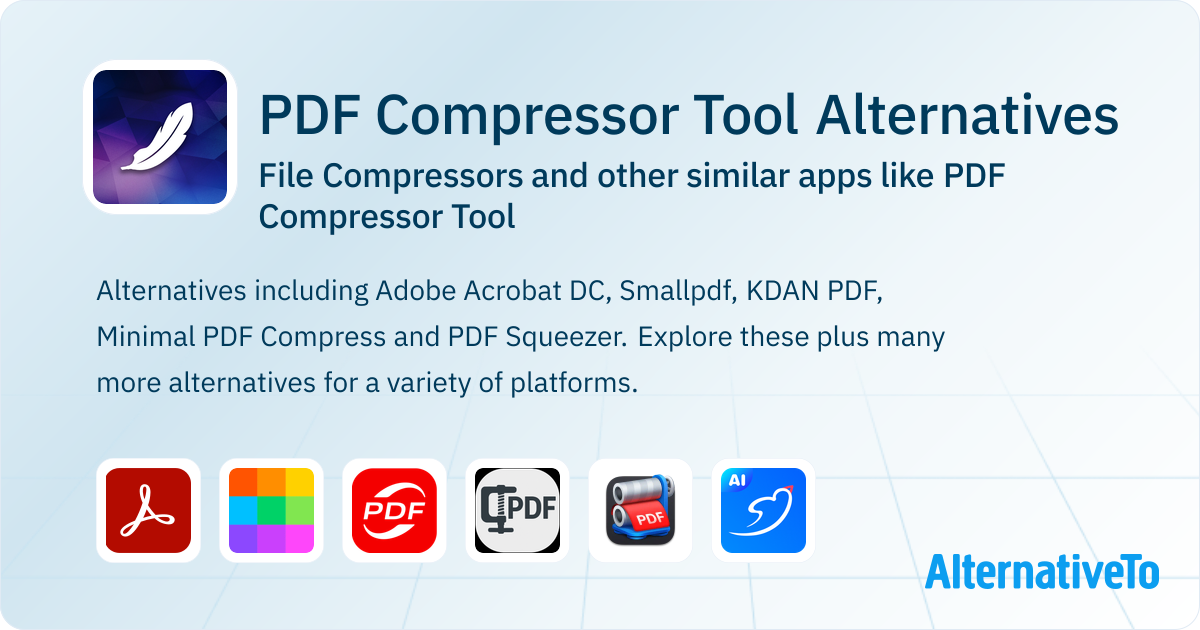 PDF Compressor Tool Alternatives: Top 12 File Compressors & Similar ...
