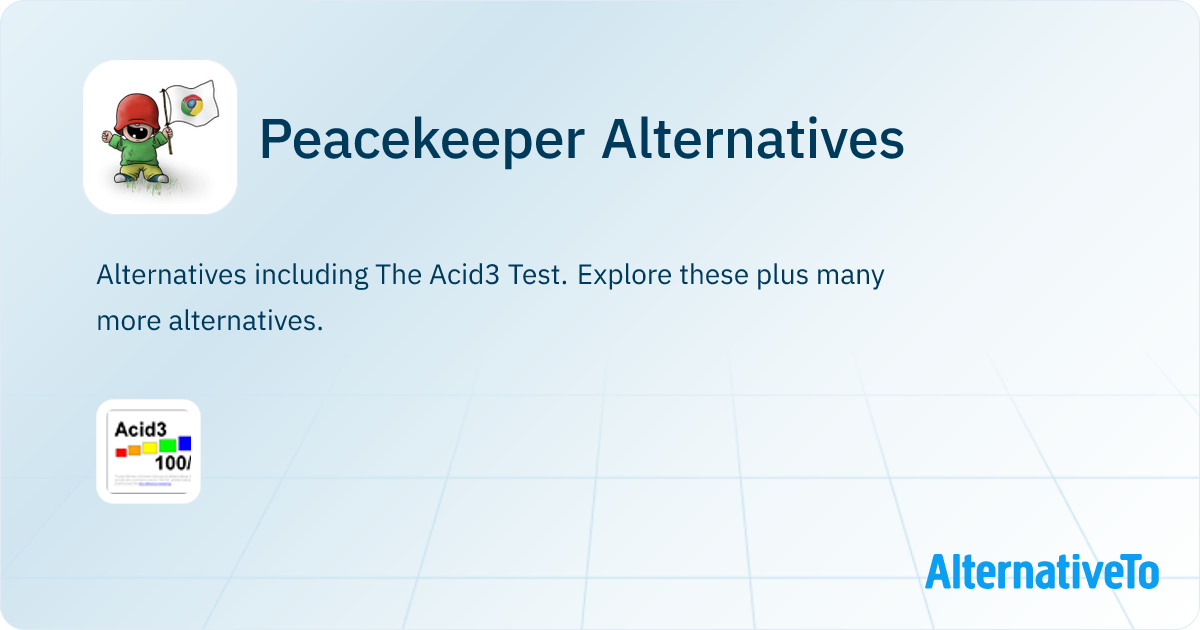 Peacekeeper Alternatives - Explore Similar Sites & Apps | AlternativeTo