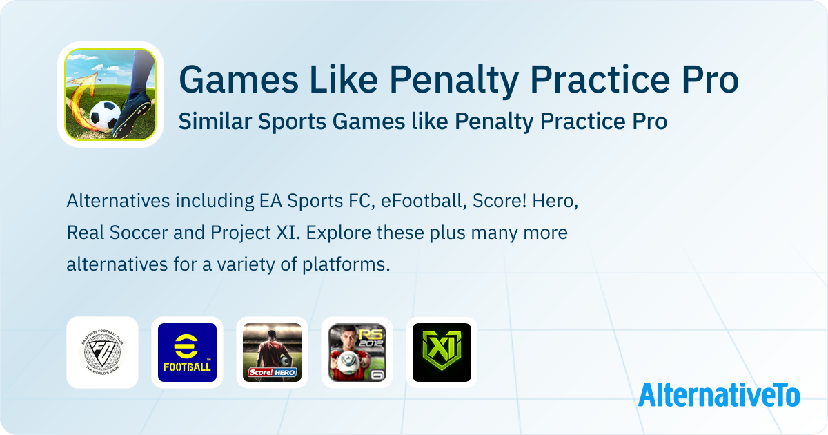 Penalty Practice Pro Alternatives and Similar Apps | AlternativeTo