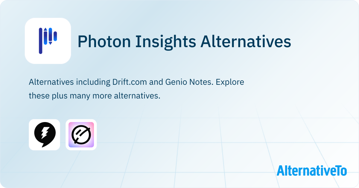 Photon Insights Alternatives - Explore Similar Apps & Services ...