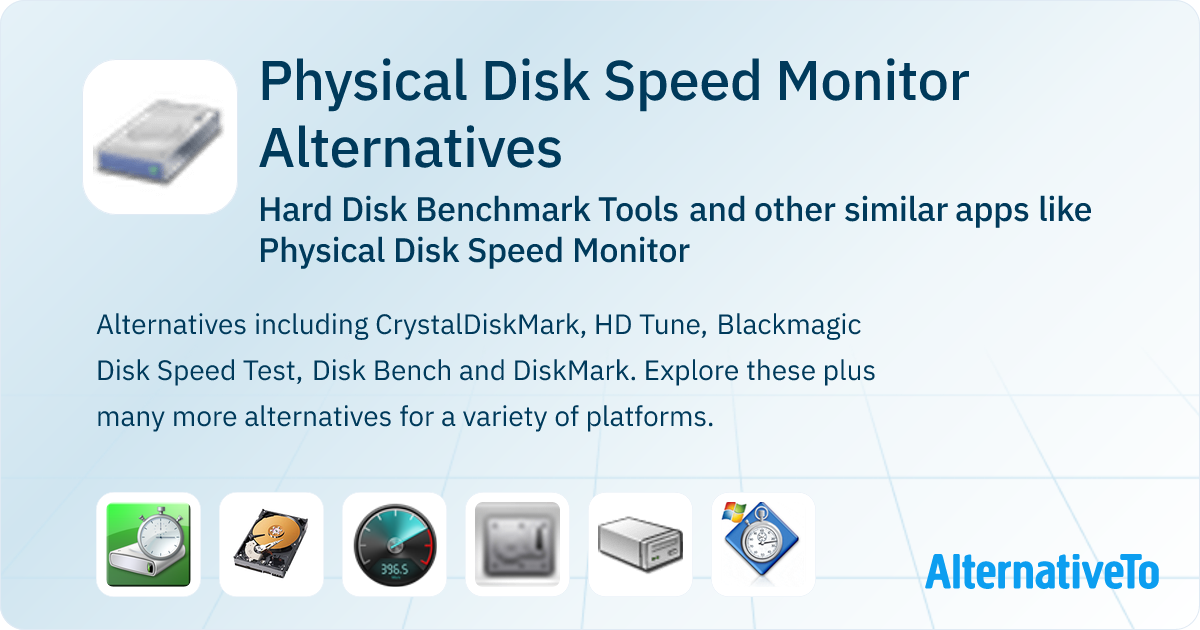 Physical Disk Speed Monitor Alternatives: Top 9 Hard Disk Benchmark ...