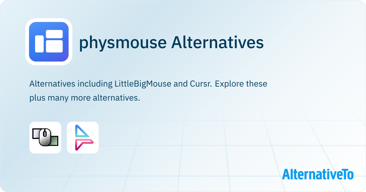 physmouse Alternatives - Explore Similar Software | AlternativeTo