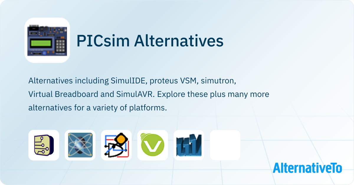 Picsim Microcontroller PICsim Alternatives - Explore Similar Software | AlternativeTo