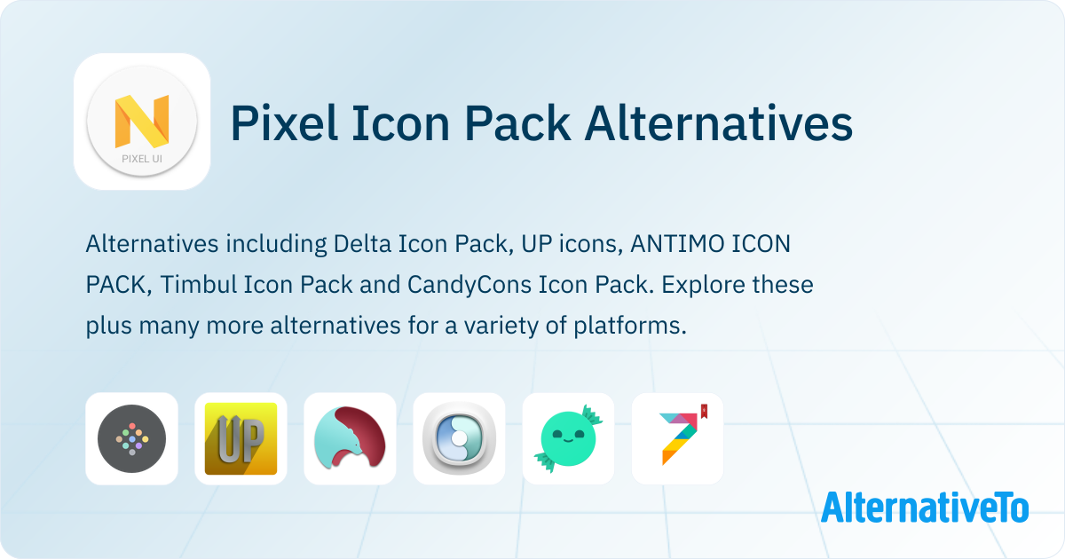 Pixel Icon Pack Alternatives and Similar Apps | AlternativeTo