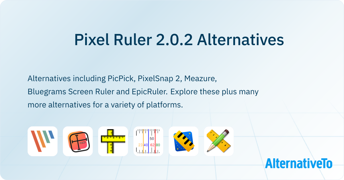Pixel Ruler 2.0.2 Alternatives - Explore Similar Software | AlternativeTo