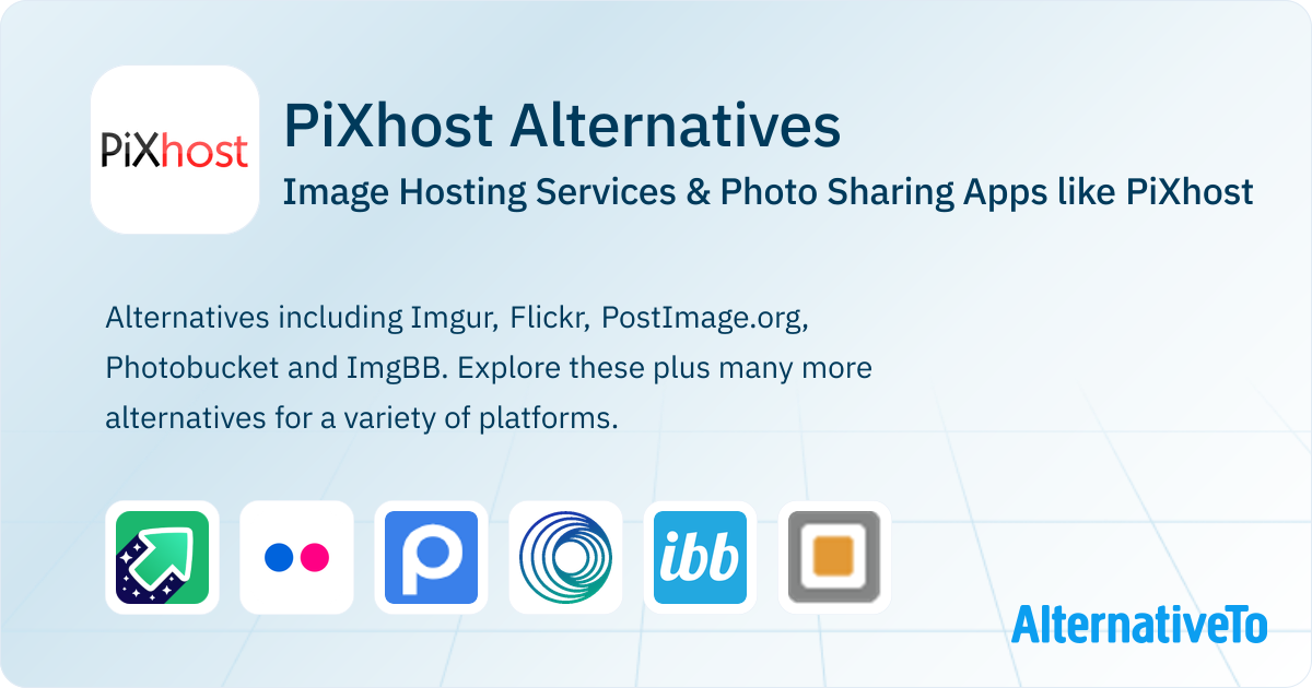 PiXhost Alternatives: Top 12 Image Hosting Services | AlternativeTo