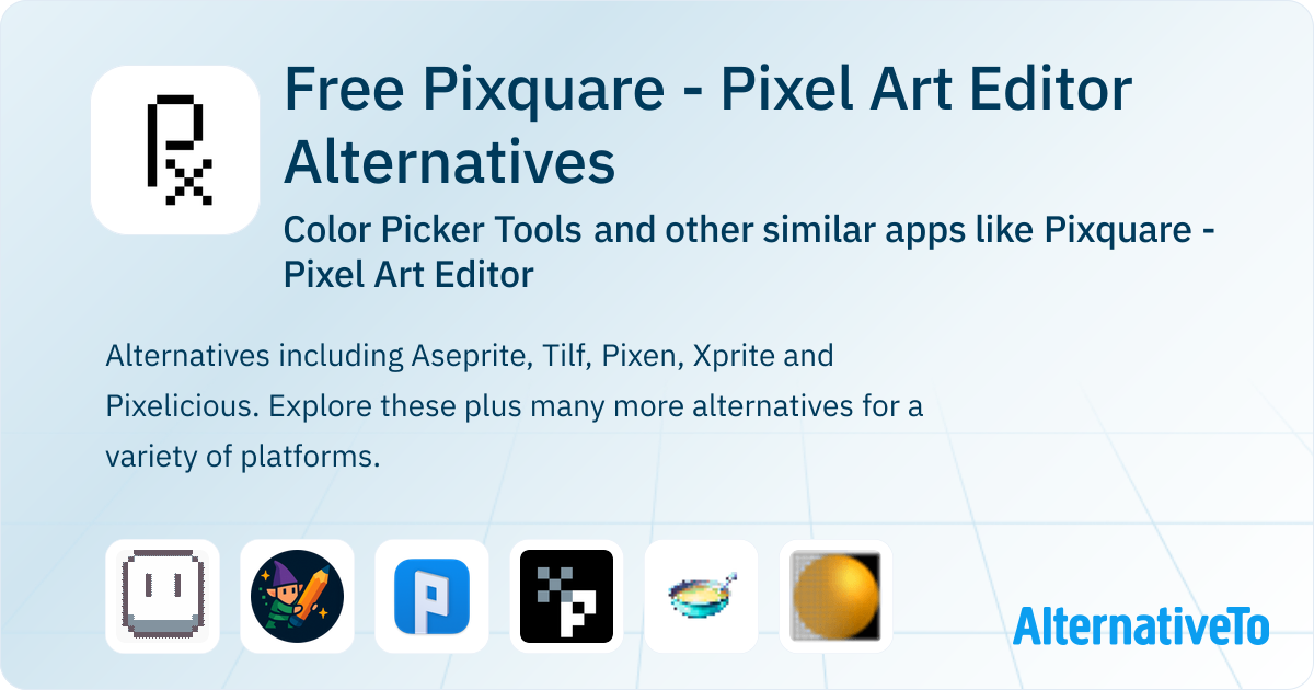 Free Pixquare - Pixel Art Editor Alternatives | AlternativeTo
