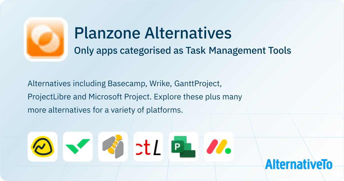 Planzone Alternatives: Top 12 Task Management Tools | AlternativeTo