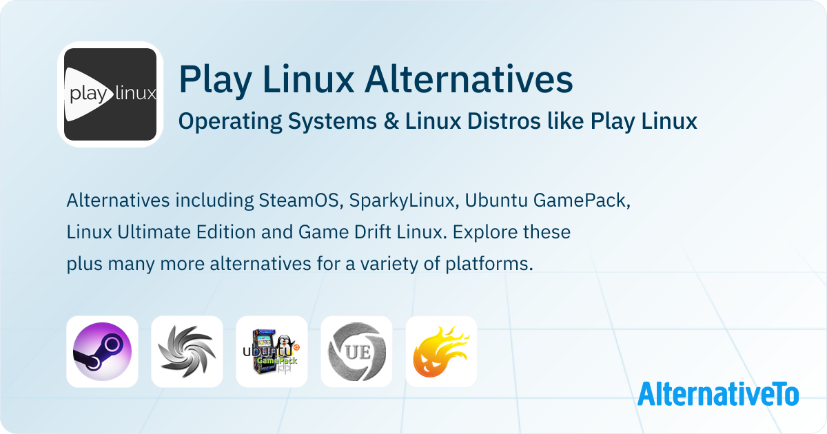 Playwithlinux Play Linux Alternatives: Top 5 Operating Systems | AlternativeTo