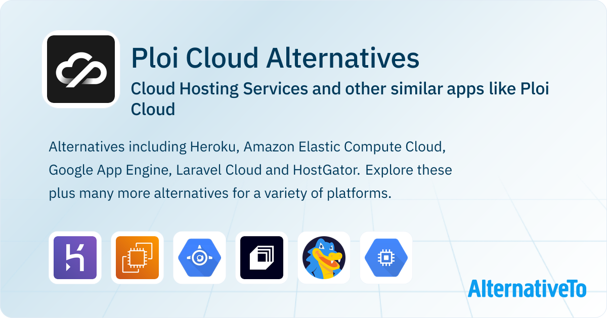 Ploi Cloud Alternatives: Top 7 Cloud Hosting Services & Similar ...