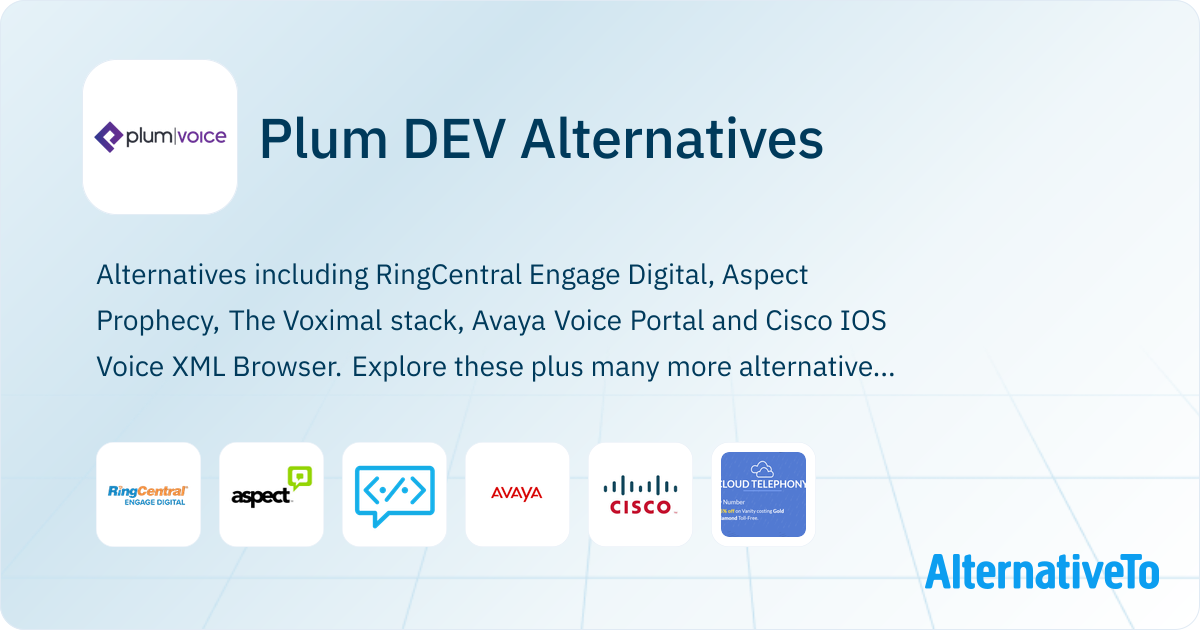 Plum DEV Alternatives - Explore Similar Sites & Apps | AlternativeTo