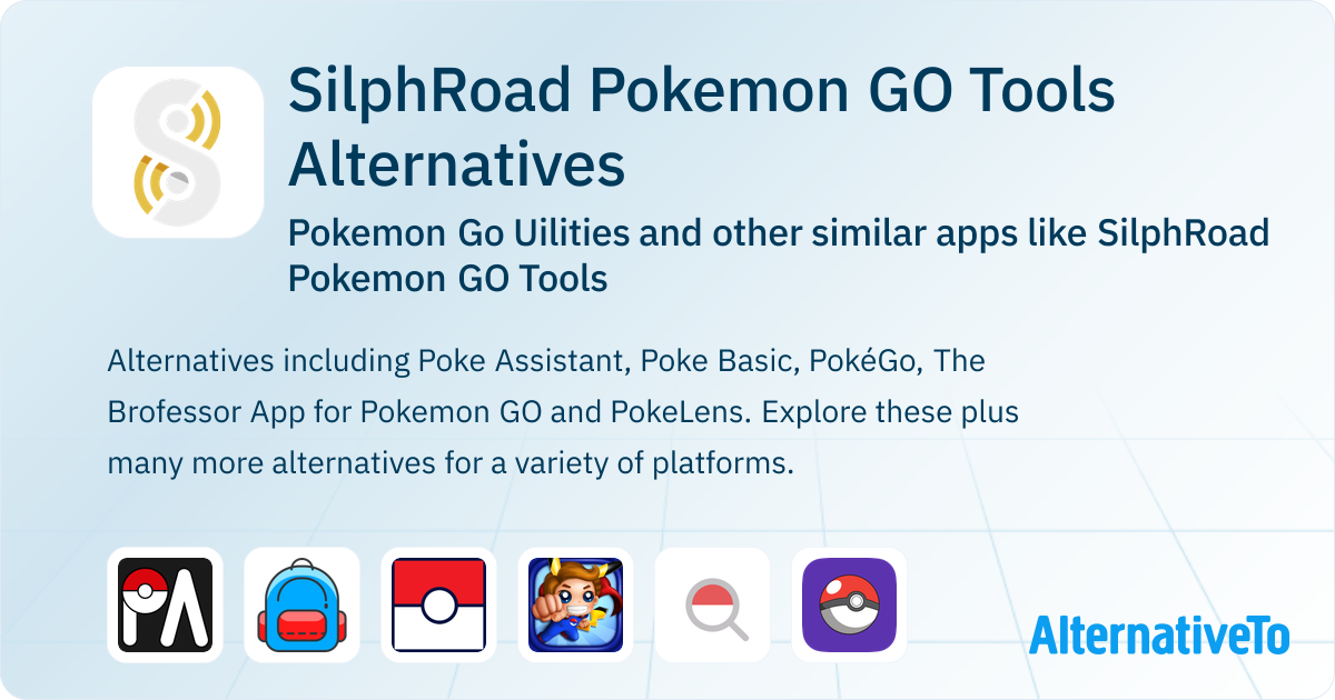SilphRoad Pokemon GO Tools Alternatives: Top 10 Pokemon Go Uilities ...