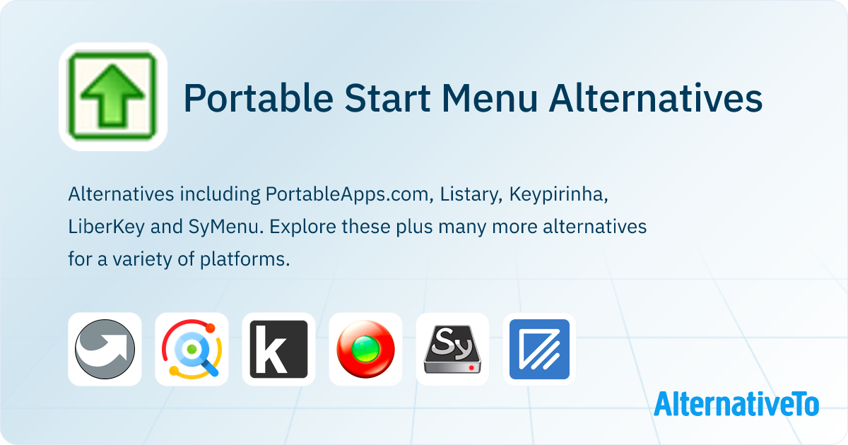 Portable Start Menu Alternatives - Explore Similar Software | AlternativeTo
