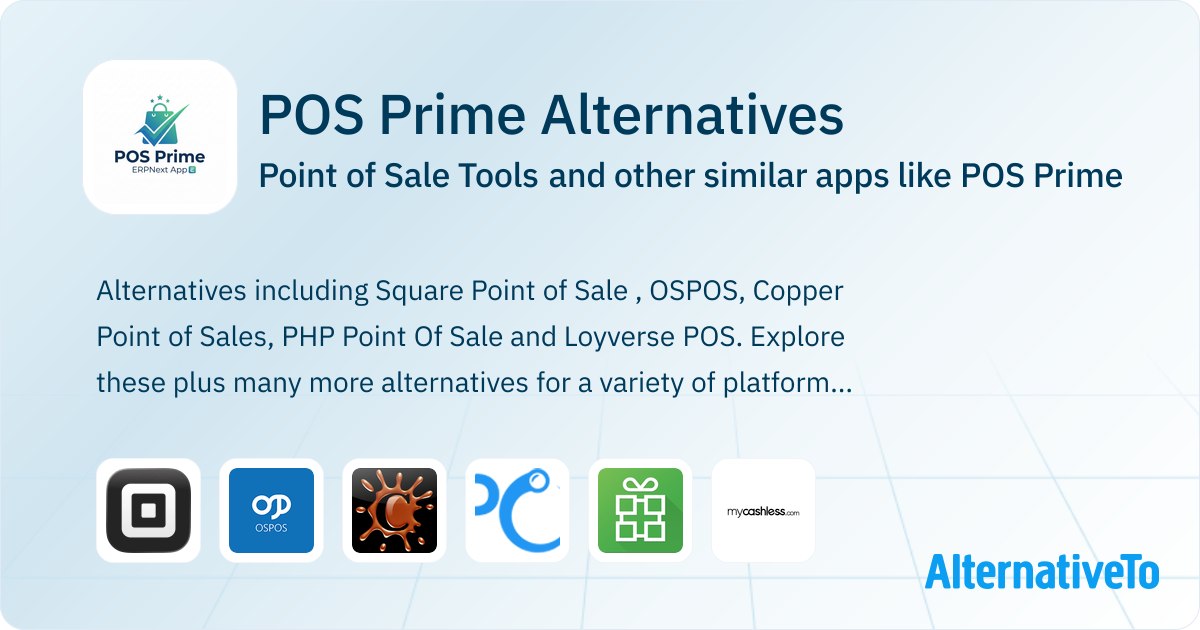 POS Prime Alternatives: Top 12 Point of Sale Tools & Similar Apps ...