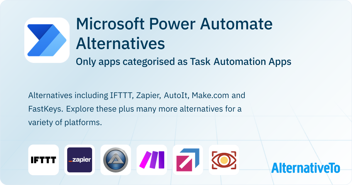 Microsoft Power Automate Alternatives: Top 14 Task Automation Apps ...