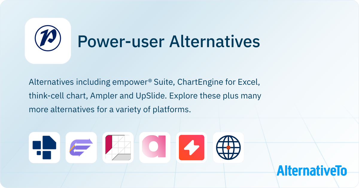 Software Power User Power-user Alternatives - Explore Similar Software | AlternativeTo