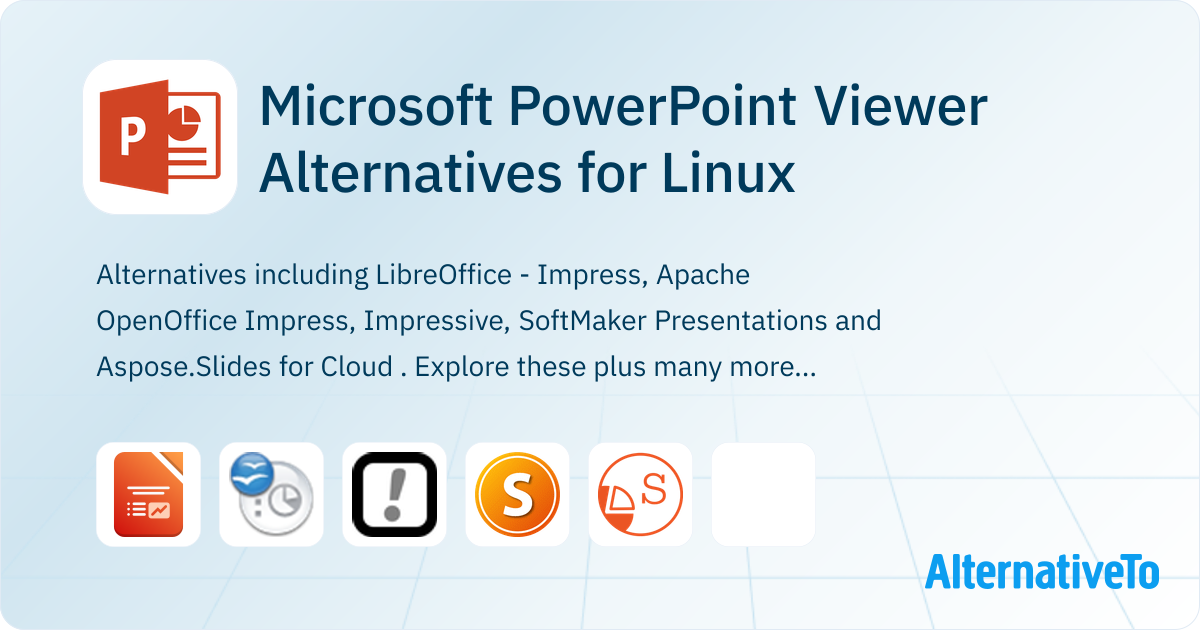 Powerpoint Emulator Microsoft PowerPoint Viewer Alternatives for Linux | AlternativeTo