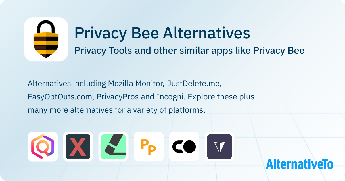 Privacy Bee Alternatives: Top 18 Privacy Tools & Similar Websites ...