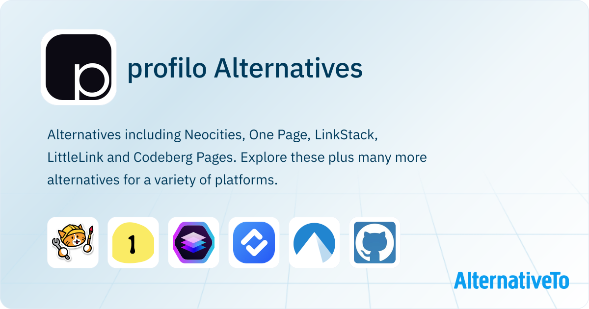 profilo Alternatives - Explore Similar Sites & Apps | AlternativeTo