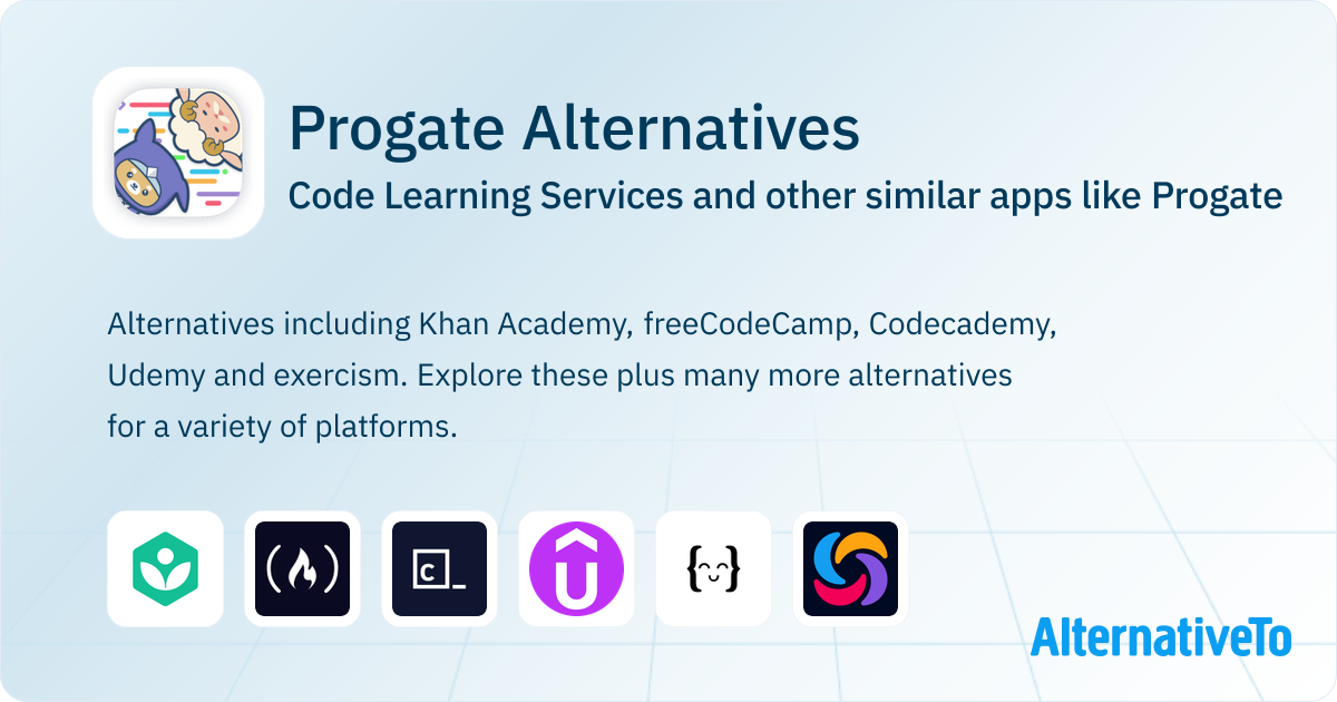 Progate Alternatives: Top 12 Code Learning Services & Similar Apps ...